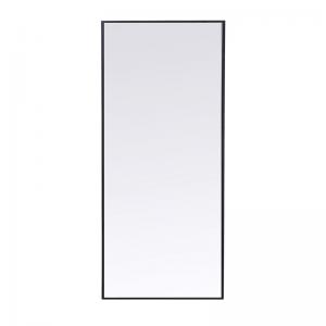 Spegel Zack, Svart ram 180x60 cm