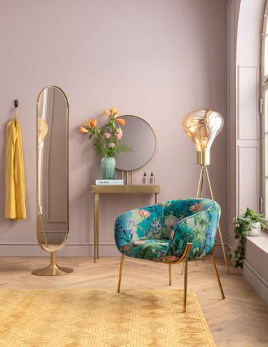 Golvspegel Clean Mässing, 170 cm