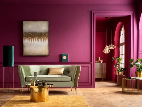 Soffa Gorgeous Green sammet