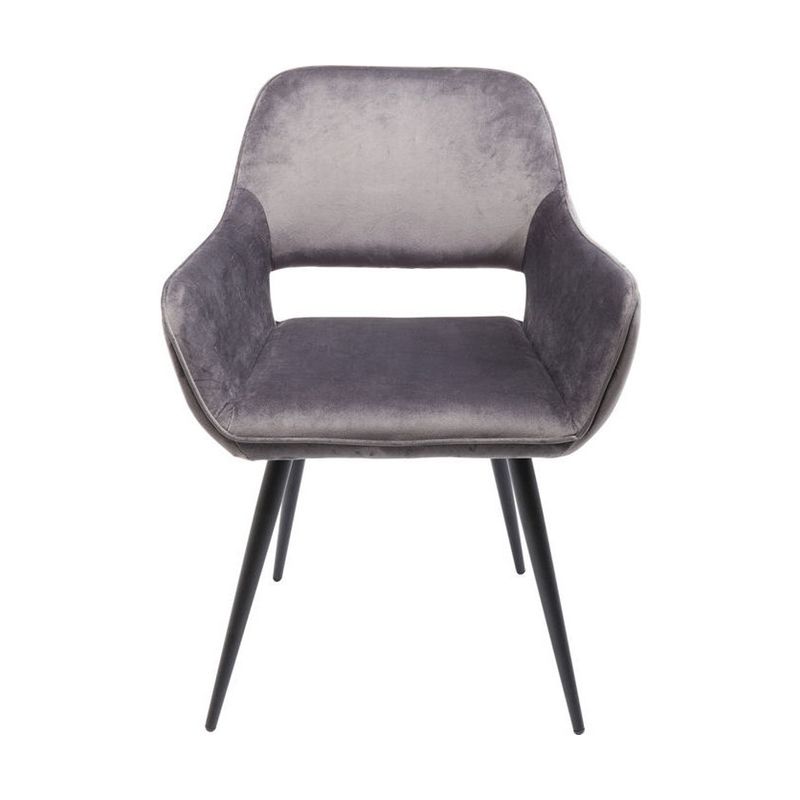 Stol Laurent Grå sammet