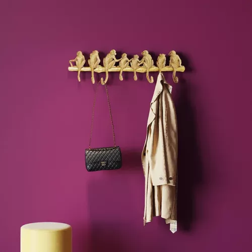 Klädhängare Apor - Guld