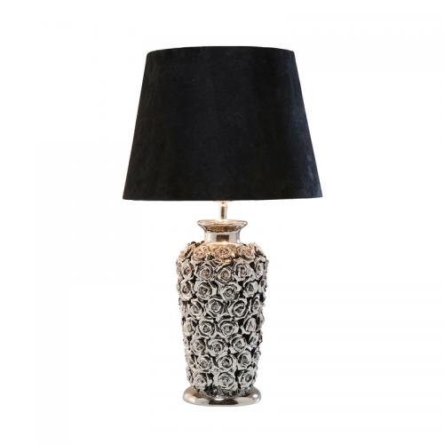 Bordlampa Silver Rose