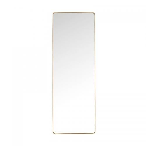 Väggspegel Loyal Mässing 180 cm