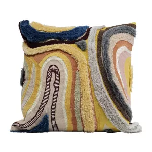 Prydnadskudde Lavan, 45x45cm - Gul