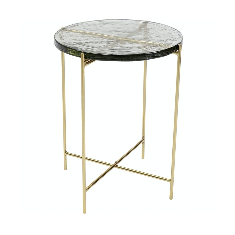 Sidobord Ice Rund, 40 cmØ