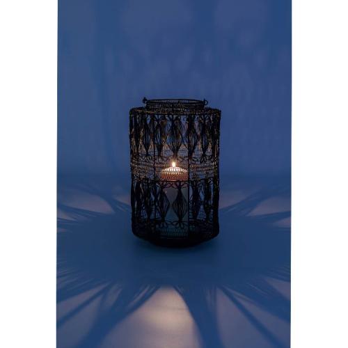 Ljuslykta Liv - Svart, 37cm