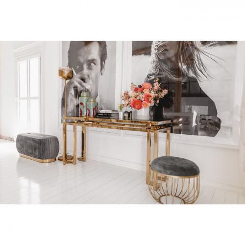 Konsolbord Black & Brass