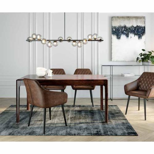 Matbord Lynbrook Valnöt 200x100cm