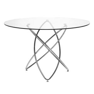 Matbord Science - Silver Ø120cm