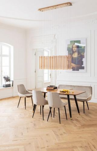 elegant matrum i ljusa nyanser