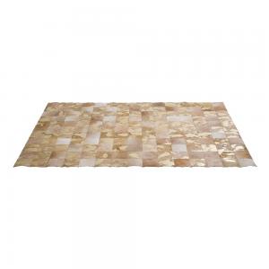 Matta Vegas Läder Guld 170x240