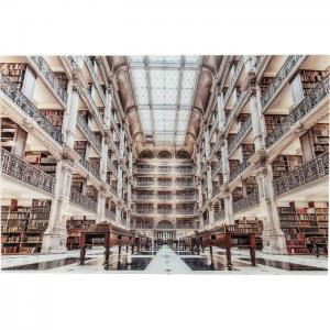 Glastavla Library 100x150 cm