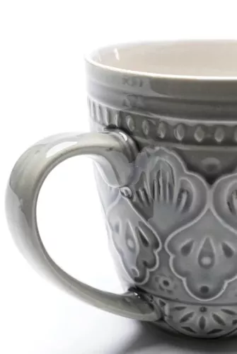 Mugg Mandala Grå