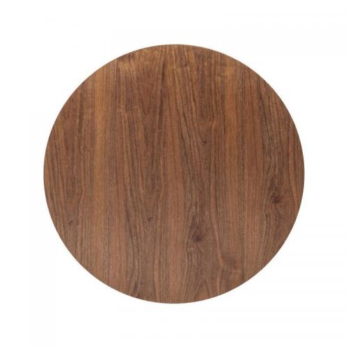 Rund Bordsskiva Choice 90 cm valnöt