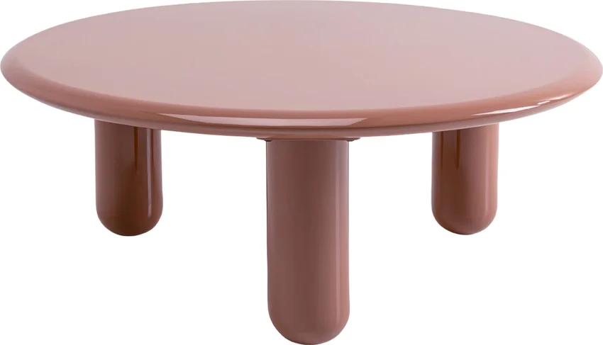 Sidobord Eliano mocha brown Ø90 cm
