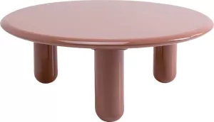 Sidobord Eliano mocha brown Ø90 cm