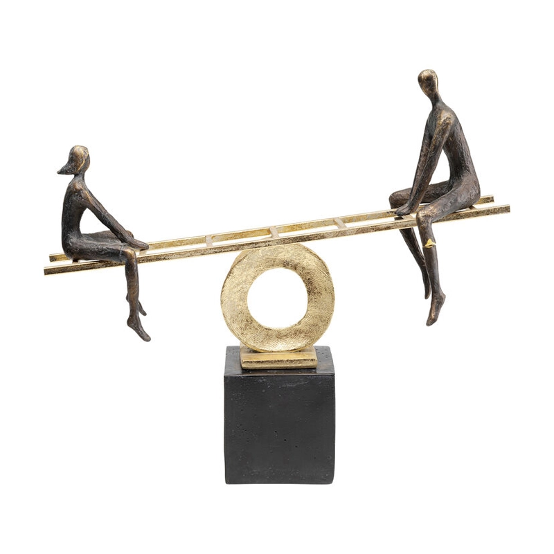 Skulptur Lekfullt par