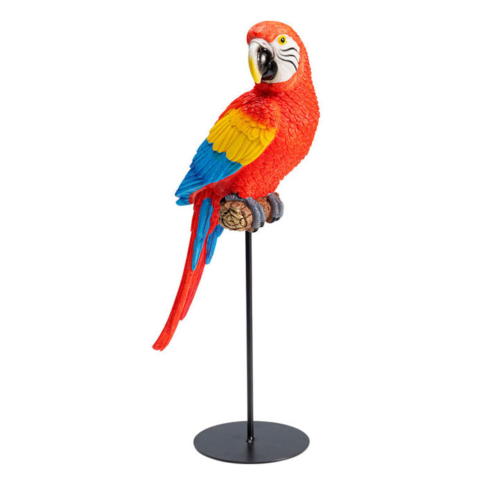 Skulptur Papegoja Ara