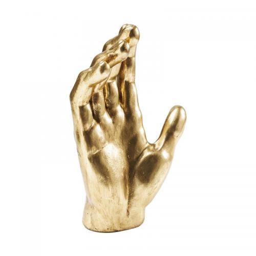 Dekor | Skulptur Mano Guld