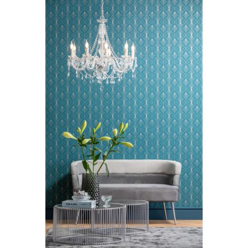 Soffbord Wire Silver - 2 set