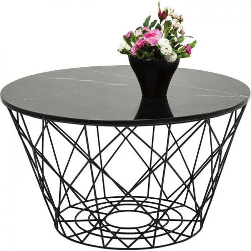 Soffbord Tre runda i marmor