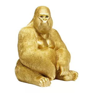Staty Gorilla Guld XL