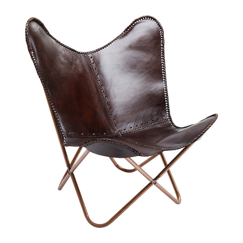 Fåtölj Butterfly Leather