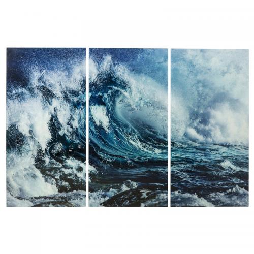 Glastavla Hav 240 cm