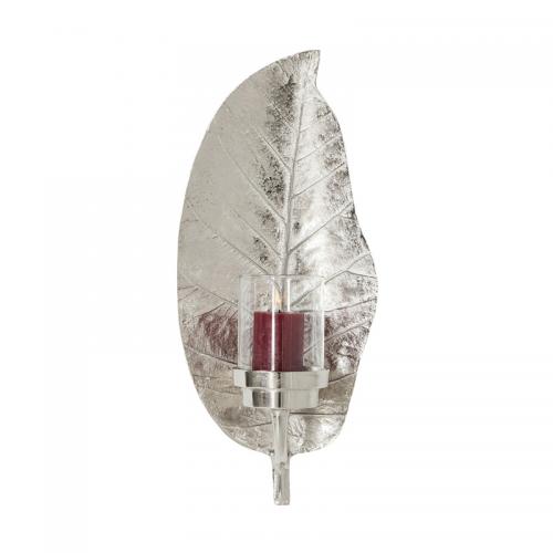 Väggljusstake Silverleaf