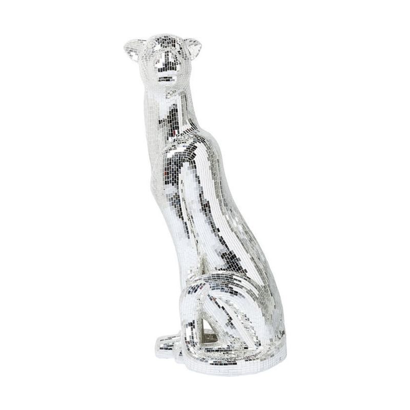 Skulptur Panther Silver XL, right
