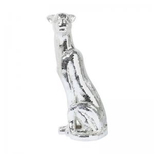 Skulptur Panther Silver XL, right