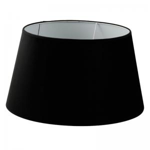 Lampskärm Svart sammet 36 cm