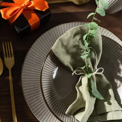 Djup Tallrik Alma Grå, 4-pack