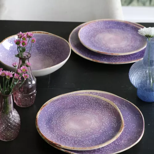 Tallrik Lilac Sky Ø26 cm, 4-pack