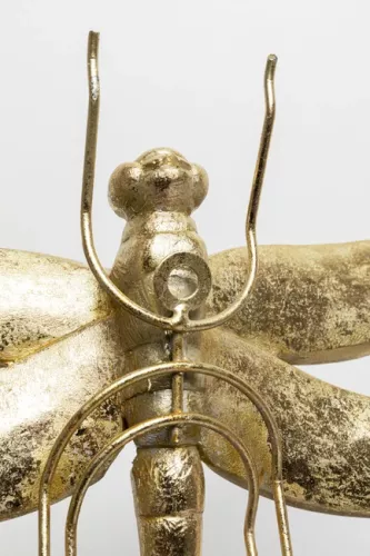 Väggdekoration Dragonfly Guld