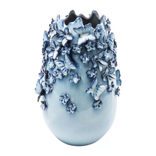 Vas Fjäril Ljusblå - 35cm