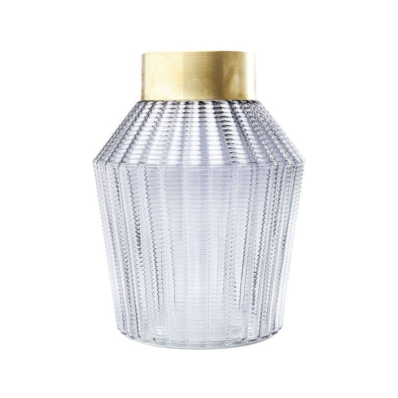 Vas Färgat glas grå