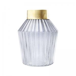 Vas Färgat glas grå