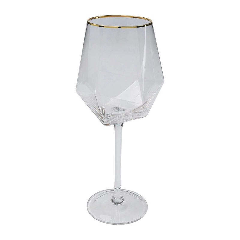 Vinglas Diamant Guldkant, 4-pack