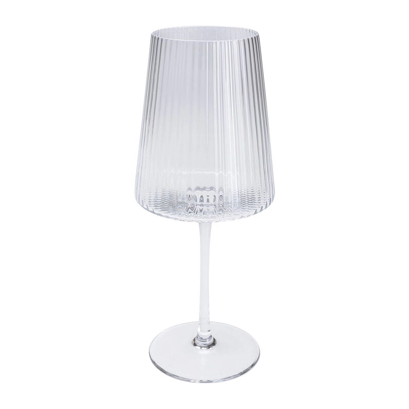 Vinglas Räfflat Glas, 4-pack