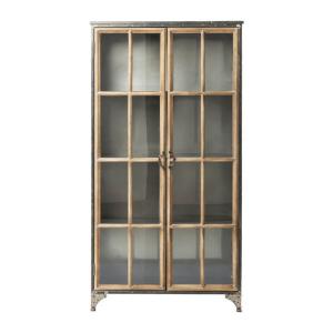 Vitrinskåp Vintage Poppel