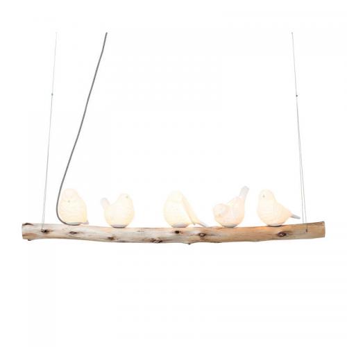 Taklampa Birds on branch