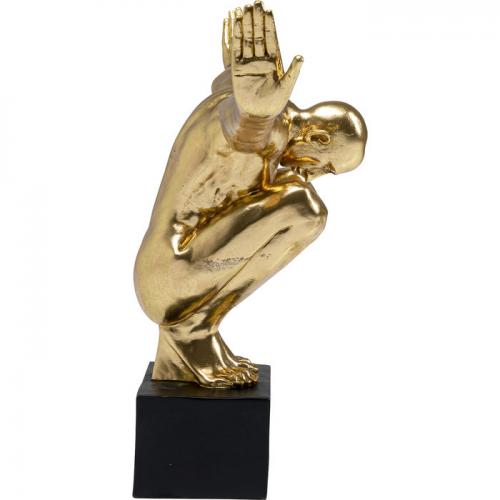Skulptur Atlet Guld XL