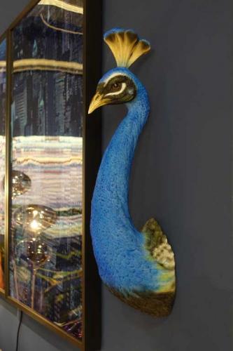 Väggdekor Påfågel