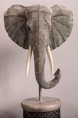 Skulptur Dekor Elefant, 76 cm