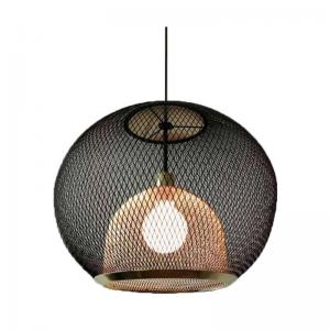 Taklampa Klot, svart 45 cm Ø