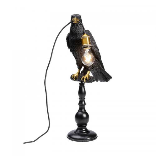 Bordslampa Svart Korp
