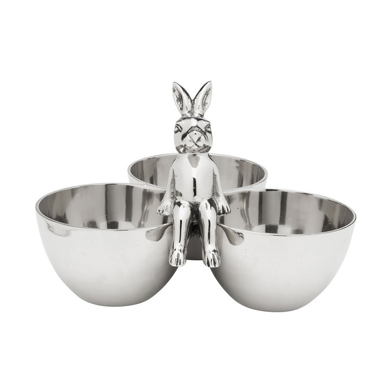 Skål Bunny silver