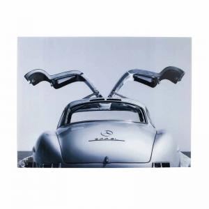 Glastavla Mercedes Gull-wing 160 cm.