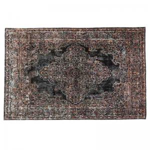 Matta Kelim Pop Mörkgrå, 300x200 cm